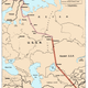 Power’s’ planned flight path over the Soviet Union and on to Norway (CIA)
